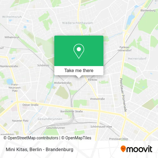 Mini Kitas map