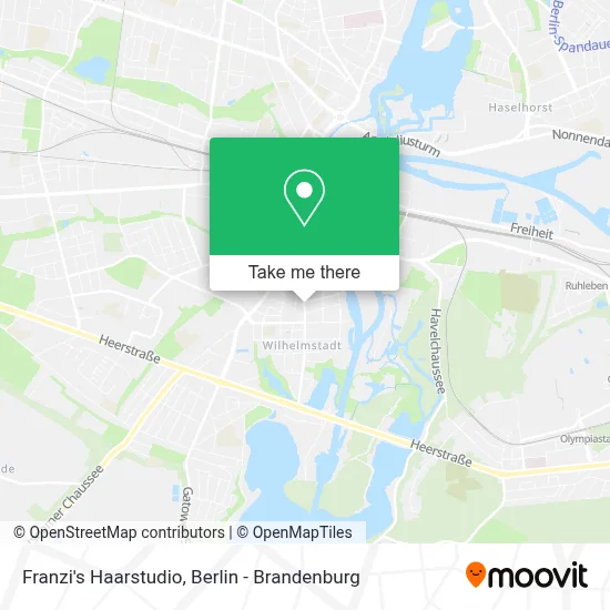 Franzi's Haarstudio map