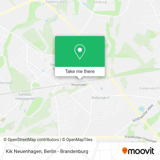 Kik Neuenhagen map