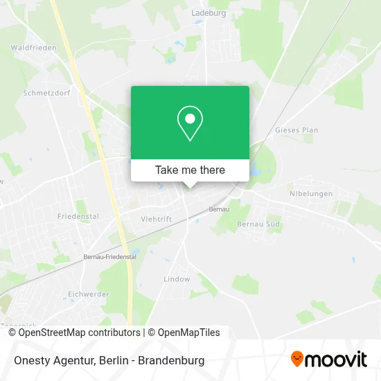 Onesty Agentur map
