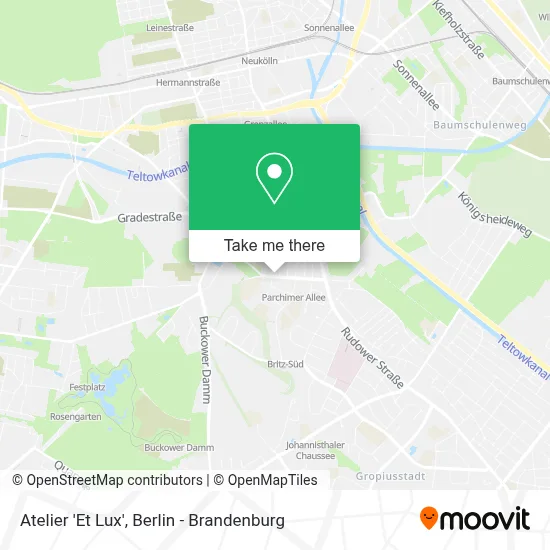 Atelier 'Et Lux' map