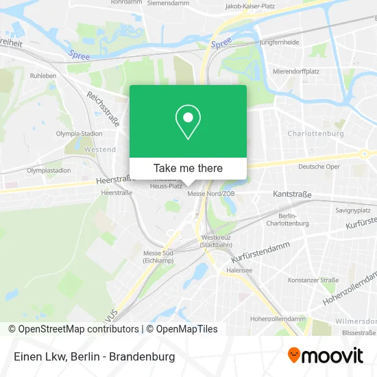 Einen Lkw map
