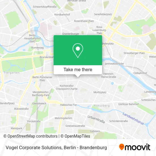 Vogel Corporate Solutions map