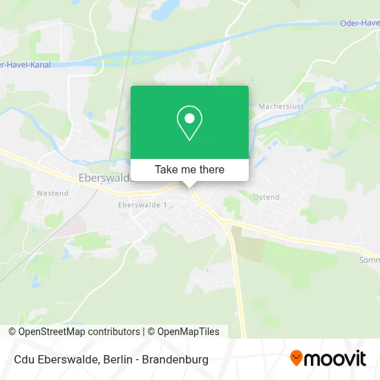 Cdu Eberswalde map