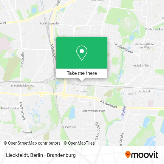 Lieckfeldt map