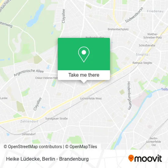 Heike Lüdecke map