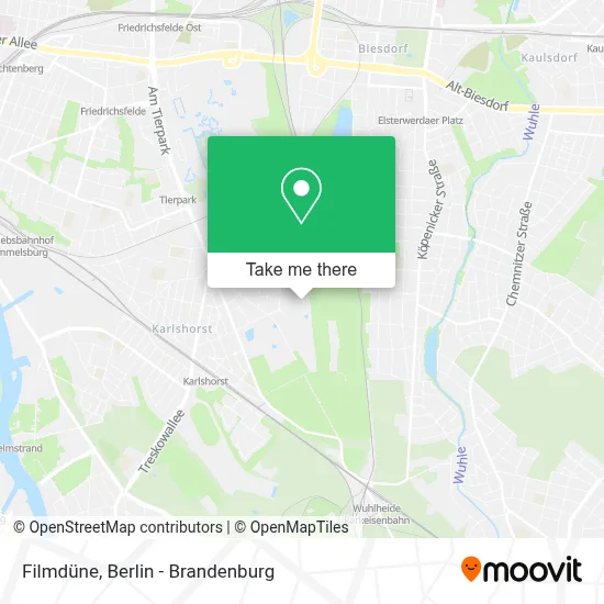 Filmdüne map