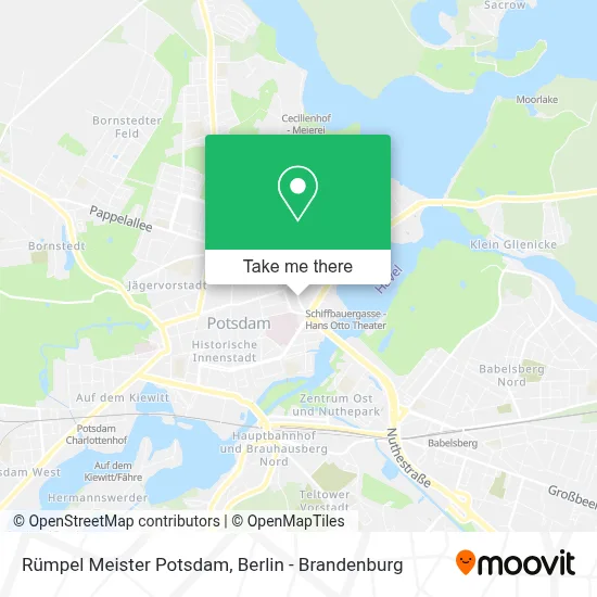 Rümpel Meister Potsdam map