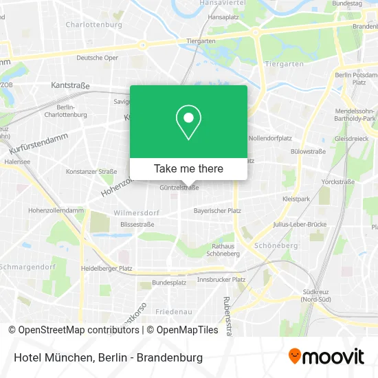 Hotel München map