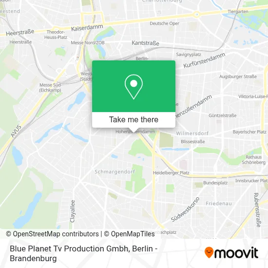 Blue Planet Tv Production Gmbh map