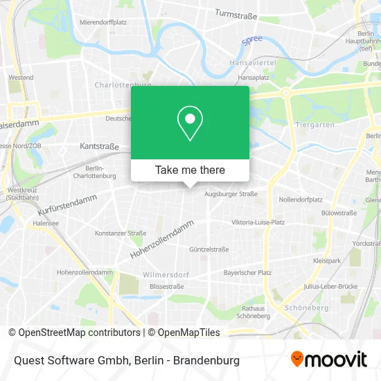 Quest Software Gmbh map