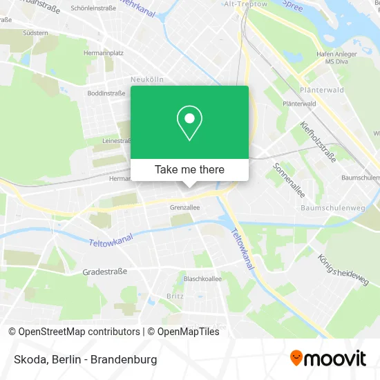 Skoda map