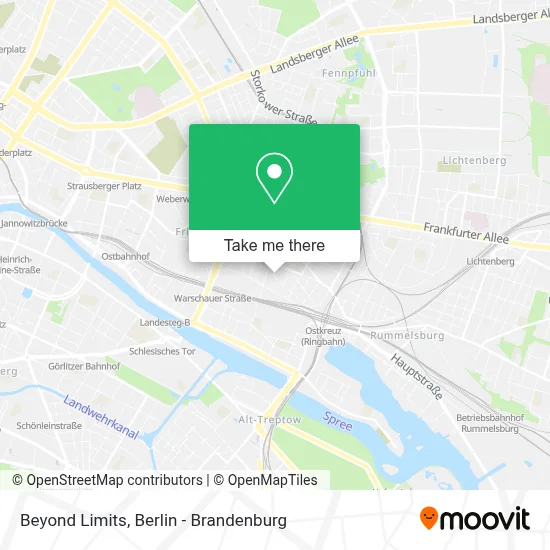Beyond Limits map
