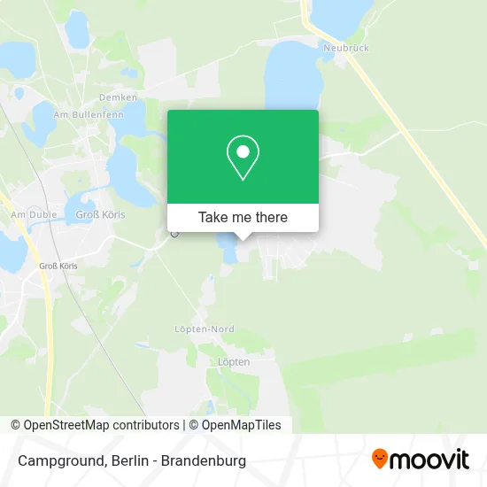 Campingplatz map