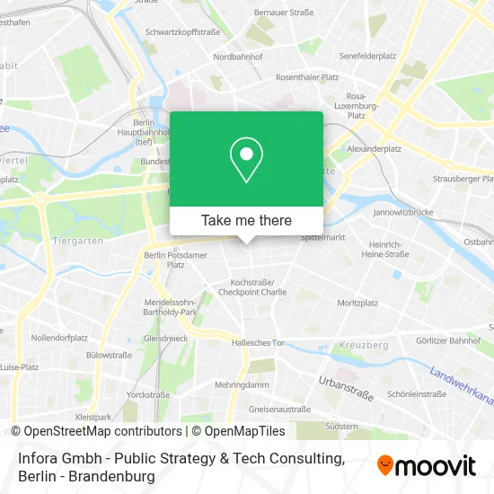 Infora Gmbh - Public Strategy & Tech Consulting map