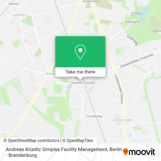 Andreas Krünitz Simplex Facility Management map
