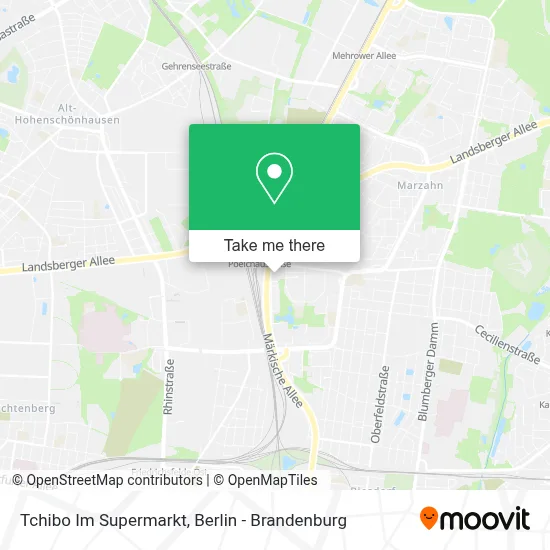 Tchibo Im Supermarkt map