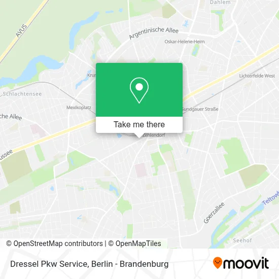 Dressel Pkw Service map