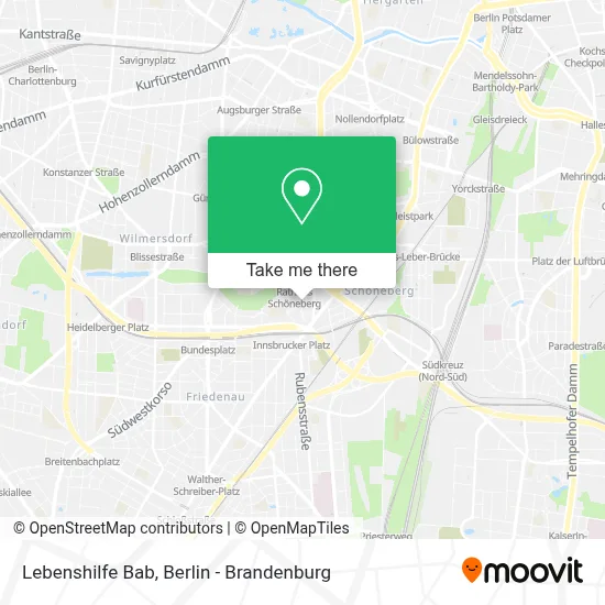 Lebenshilfe Bab map