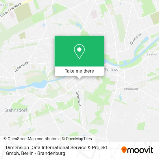 Dimension Data International Service & Projekt Gmbh map