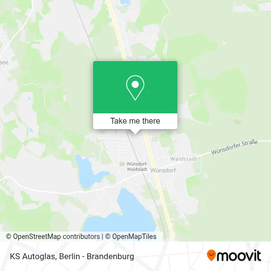 KS Autoglas map