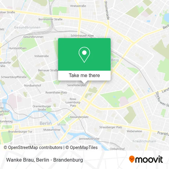 Wanke Brau map