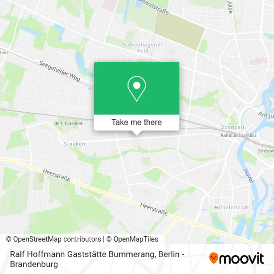 Ralf Hoffmann Gaststätte Bummerang map