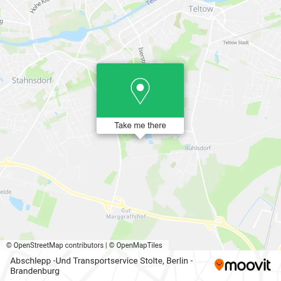 Abschlepp -Und Transportservice Stolte map
