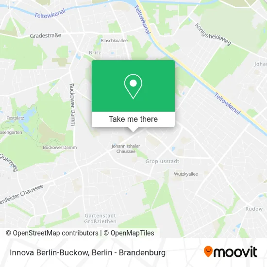 Innova Berlin-Buckow map