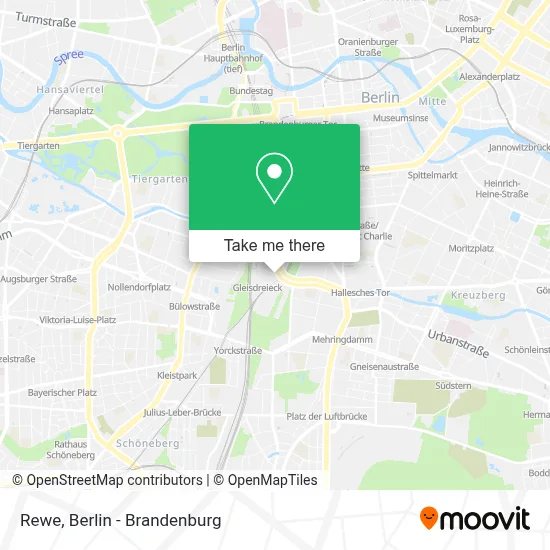 Rewe map