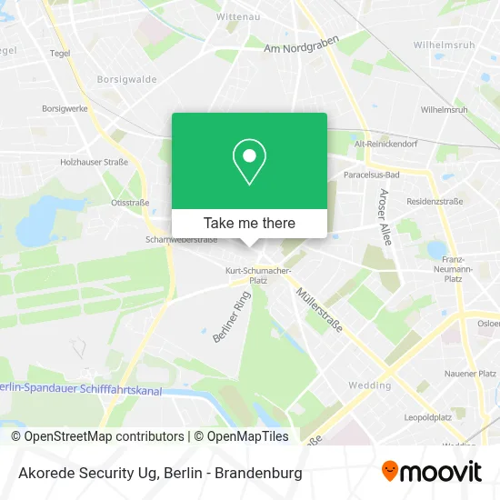 Akorede Security Ug map
