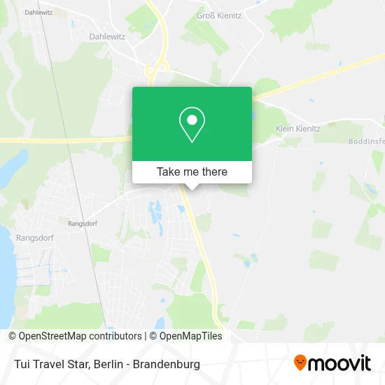 Tui Travel Star map