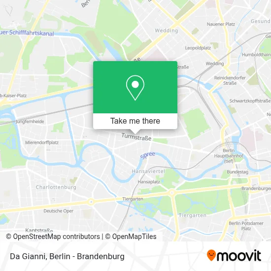 Da Gianni map