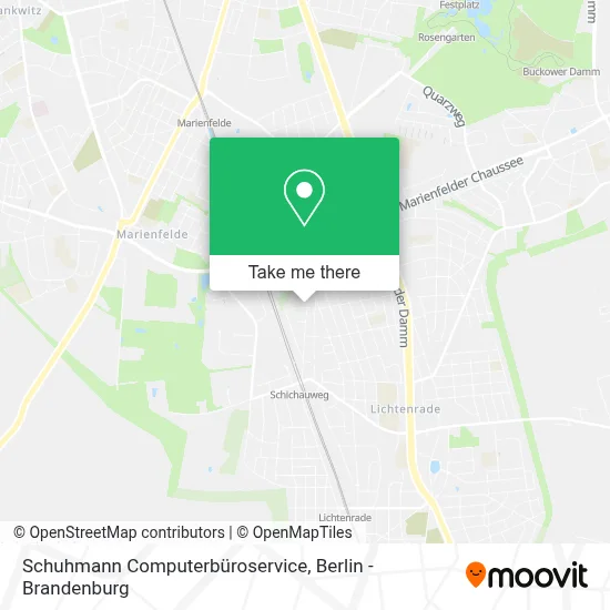 Schuhmann Computerbüroservice map