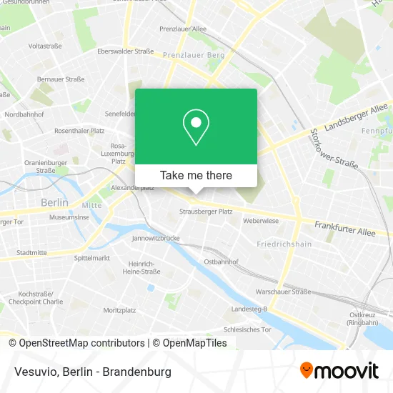 Vesuvio map