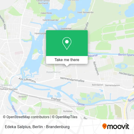 Edeka Salpius map
