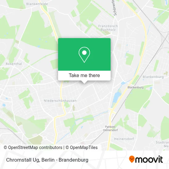 Chromstall Ug map