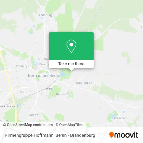 Firmengruppe Hoffmann map
