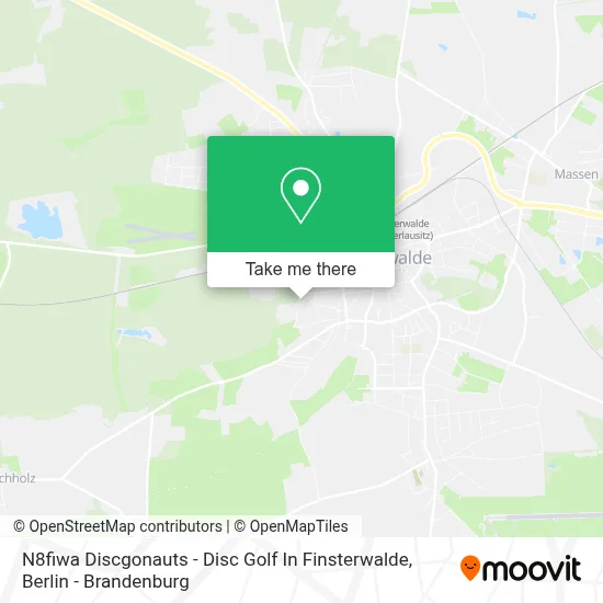 N8fiwa Discgonauts - Disc Golf In Finsterwalde map
