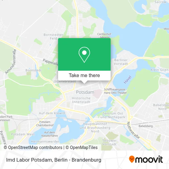 Imd Labor Potsdam map