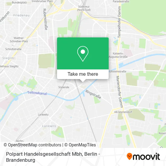 Polpart Handelsgesellschaft Mbh map