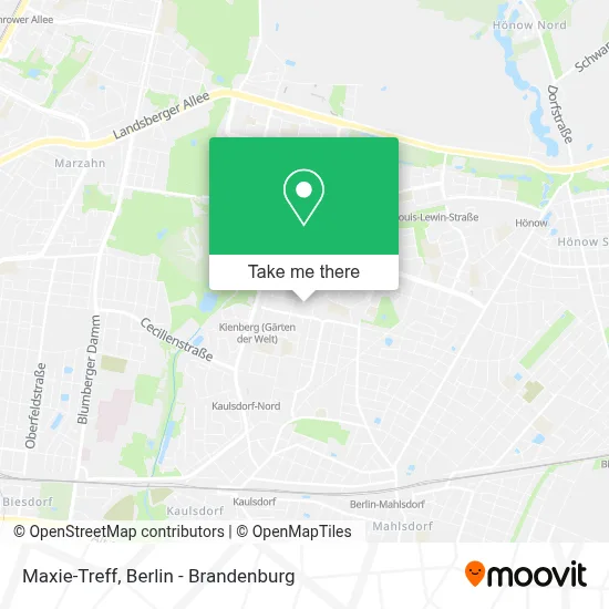 Maxie-Treff map