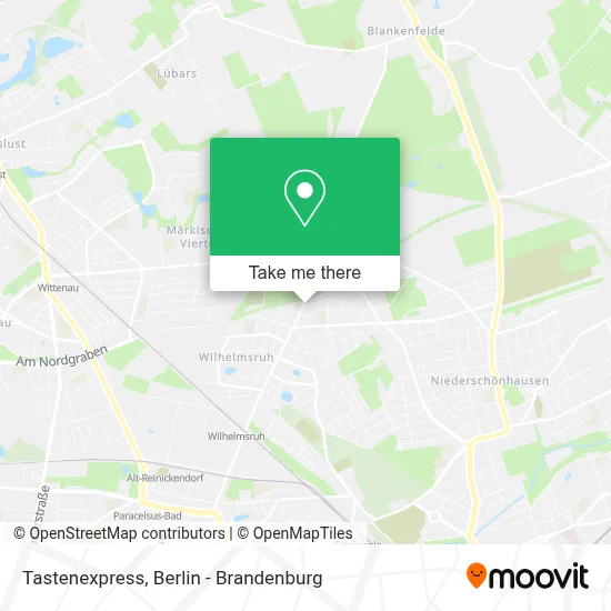 Tastenexpress map