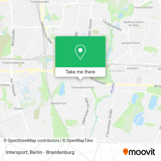 Intersport map