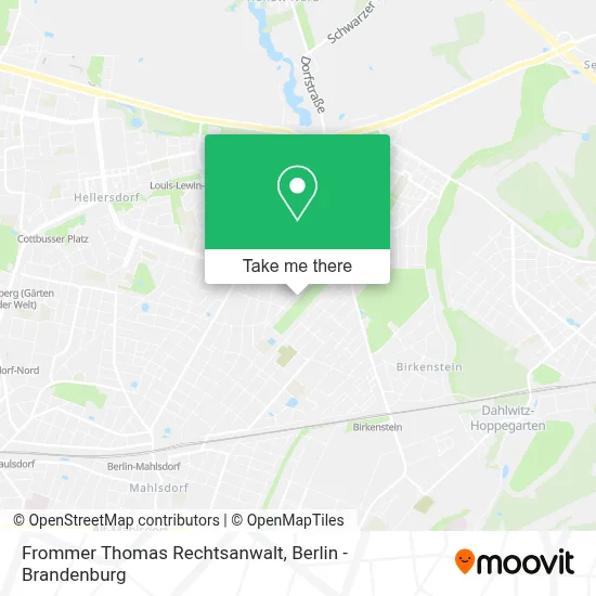 Frommer Thomas Rechtsanwalt map