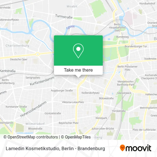 Lamedin Kosmetikstudio map