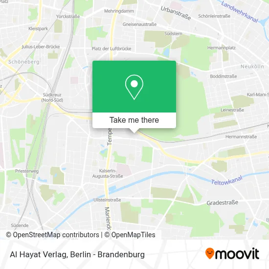 Al Hayat Verlag map