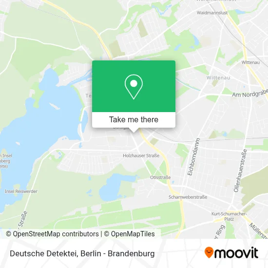 Deutsche Detektei map