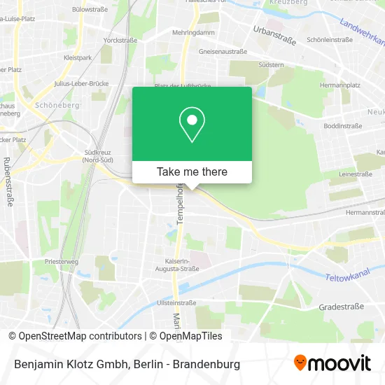 Benjamin Klotz Gmbh map