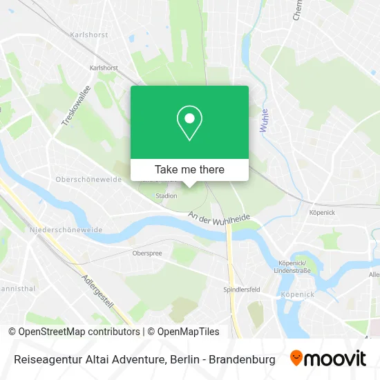 Reiseagentur Altai Adventure map
